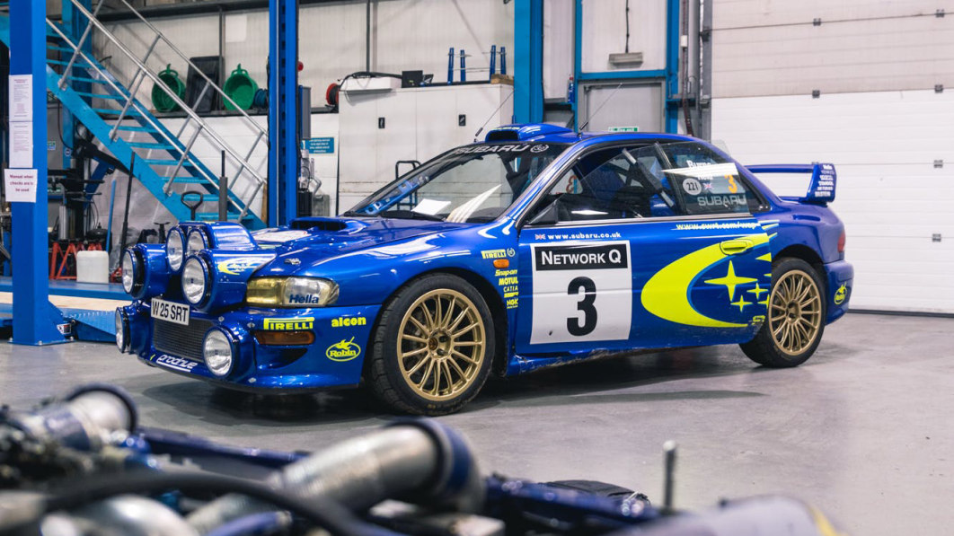 Subaru Impreza WRC Rally Car 