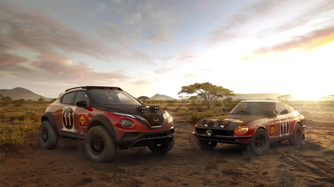 Nissan Juke becomes a heritage-laced, Z-inspired rally car