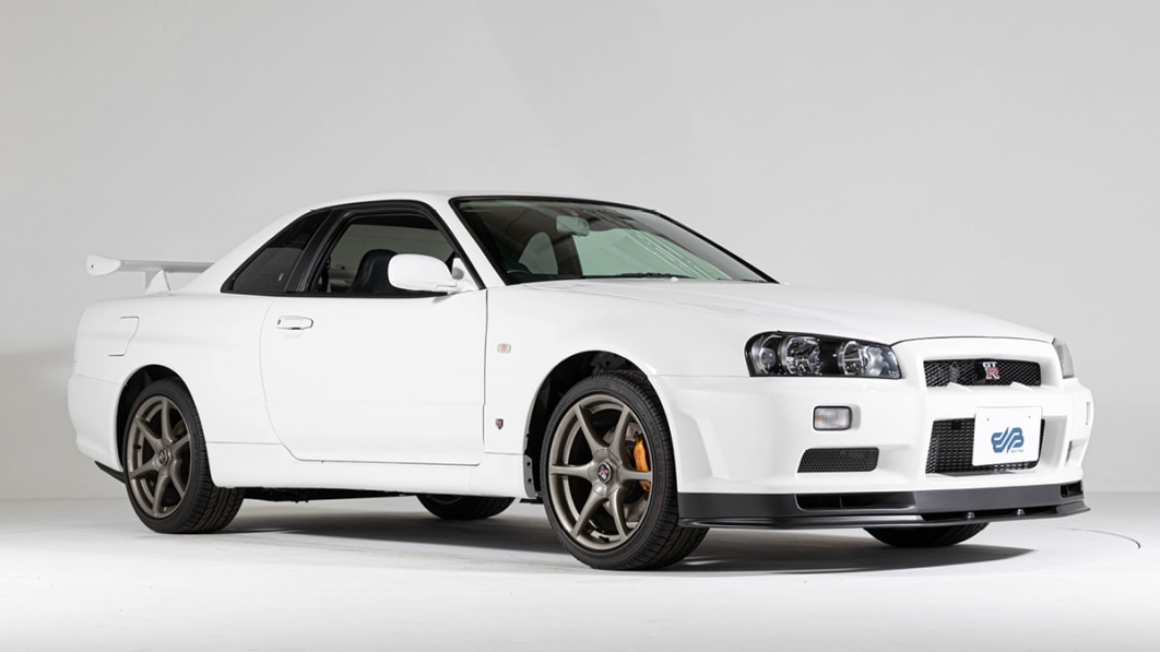 An R34 Nissan Skyline Gt R With Just 10 Miles Is For Sale