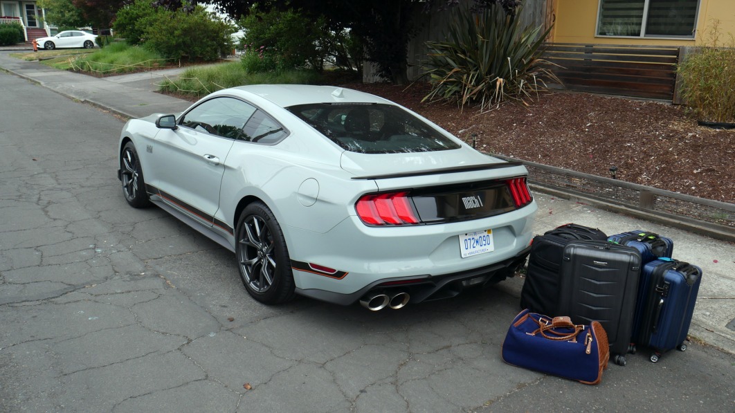 Ford Mustang Luggage Test | Holy cow, all the bags fit!