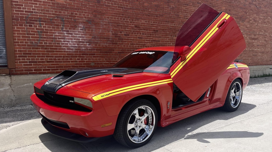 Barris-customized Dodge Challenger with vertical doors is out of this world