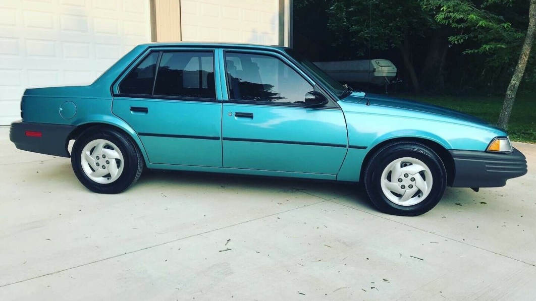 Once an invisible econobox, today, this '94 Chevy Cavalier turns heads