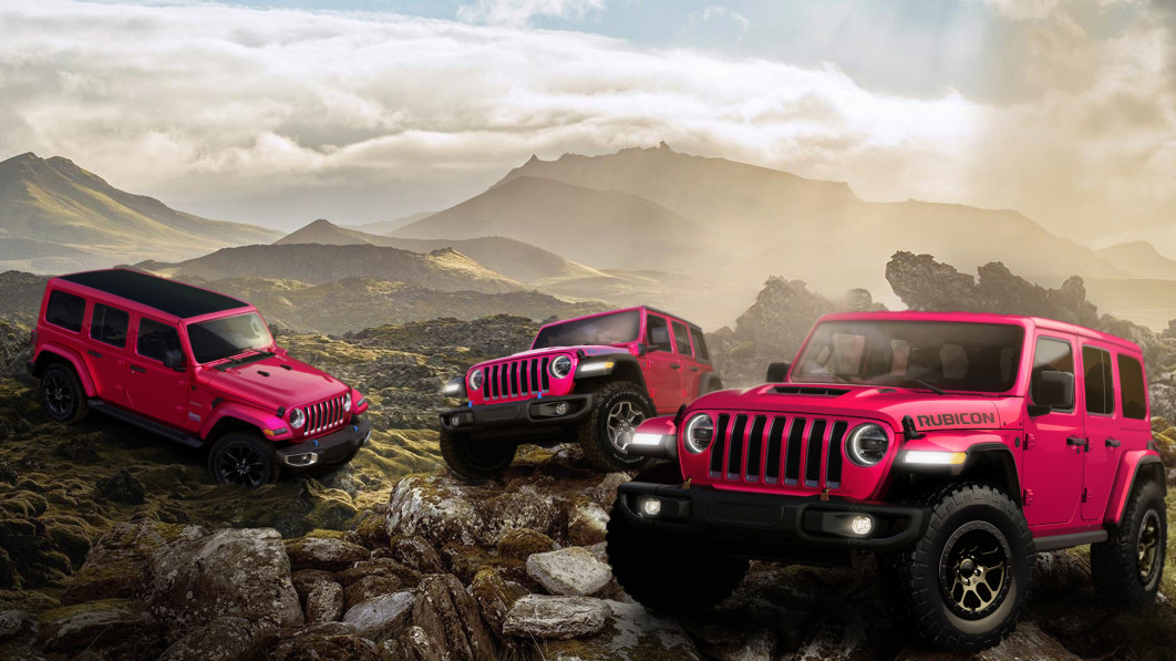 Jeep Wrangler can now be had in Tuscadero Pink Autoblog