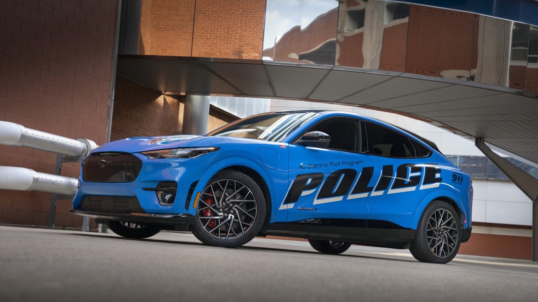 ford mustang mach e passes michigan state police testing