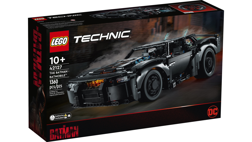 Lego Batmobile from ‘The Batman’ is a 1,360-piece spoiler alert