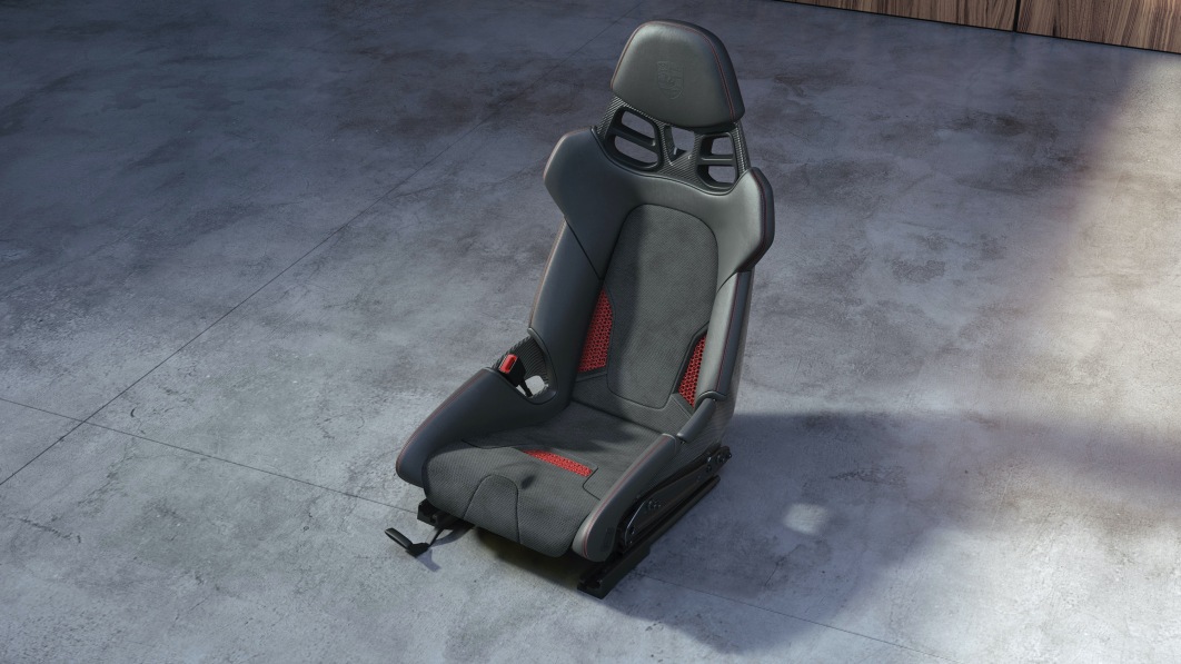 Porsche 3D-printed bodyform seats increase comfort and options