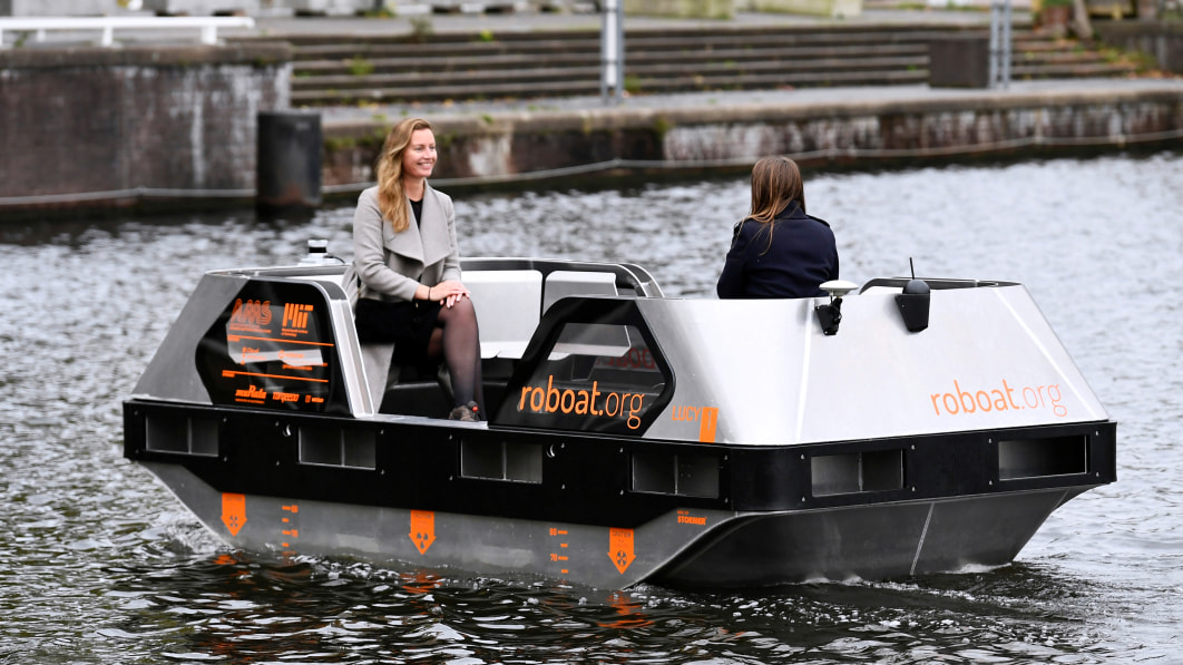 MIT hilft bei der Entwicklung selbstfahrender Roboterboote für die Amsterdamer Grachten€