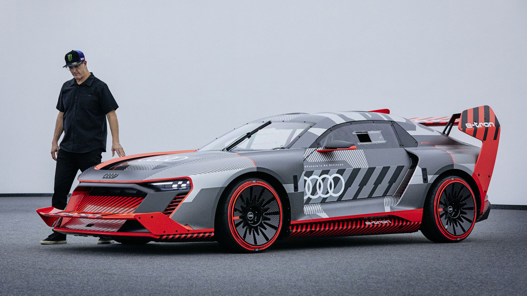 Audi S1 Hoonitron is a Quattro-inspired electric race car
