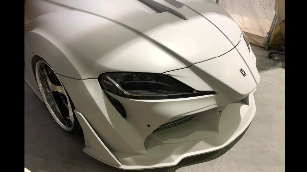 VeilSide Toyota Supra auf dem Weg zum Tokyo Auto Salon 2022