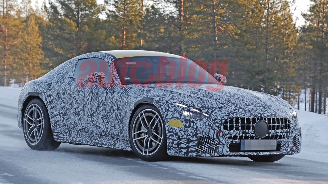 Instruere Være Smitsom sygdom Next-gen Mercedes-AMG GT Coupe spied for the first time - Autoblog