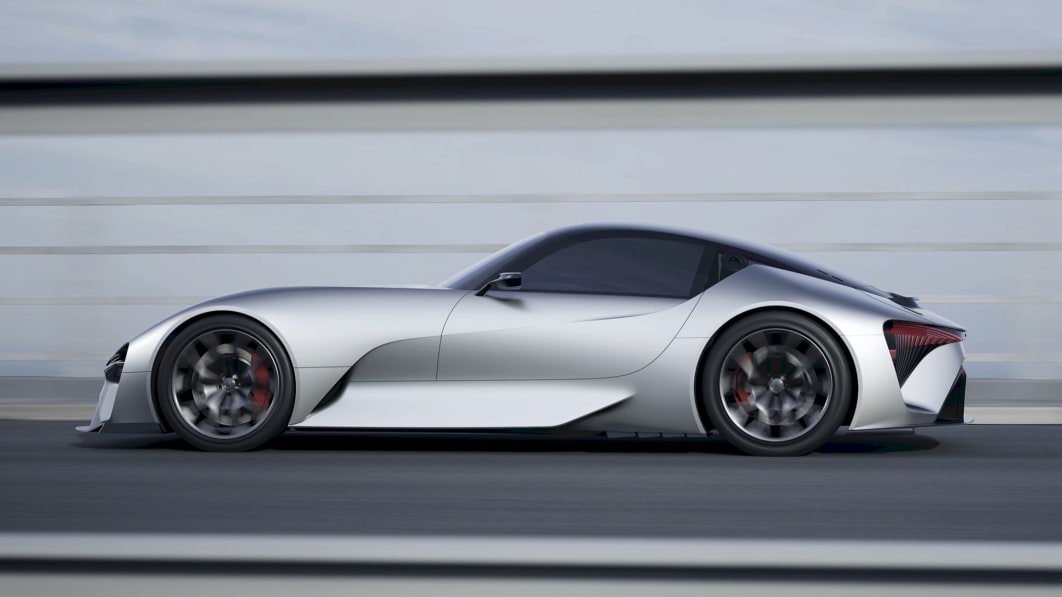 Lexus reveals more photos of its future electric sports car