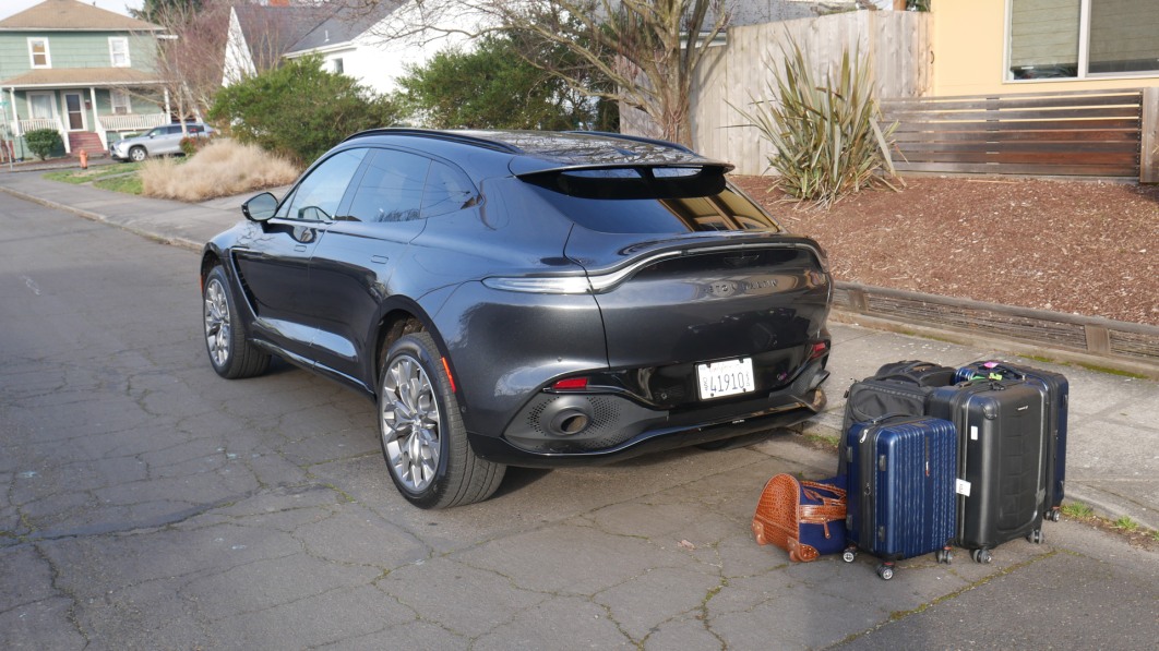 Aston Martin DBX Luggage Test | Is there actually U in Aston's SUV?