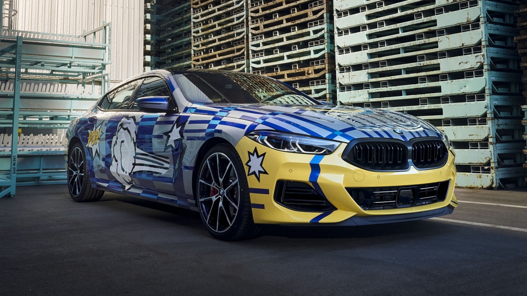BMW and Jeff Koons create a limited edition 8 Series art car