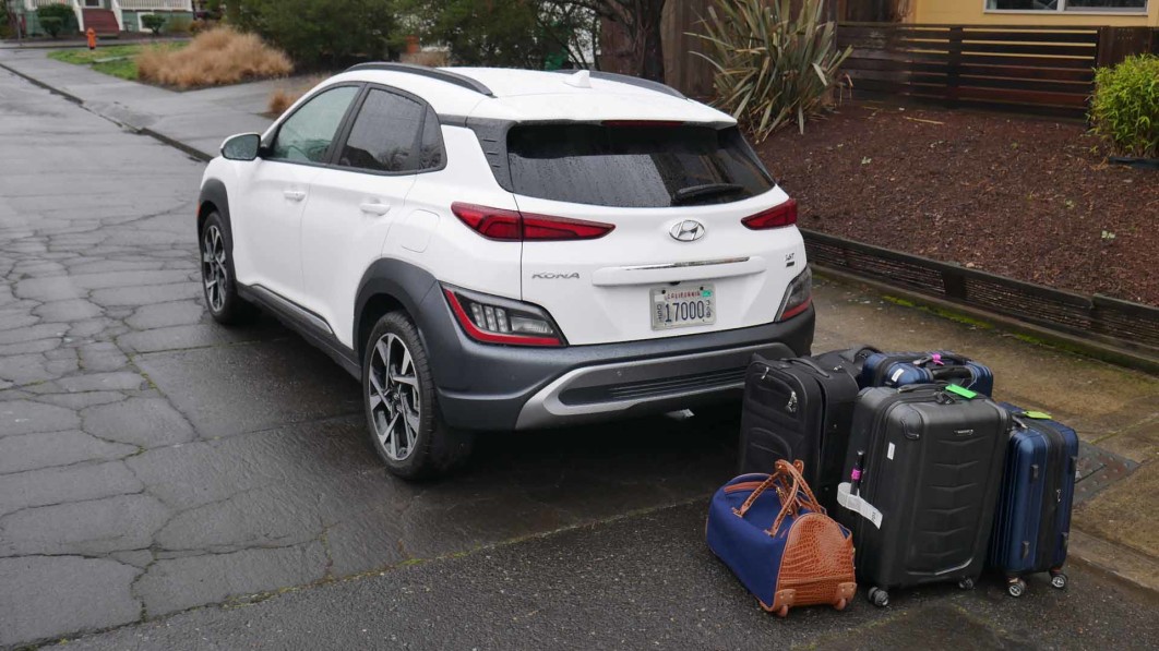 Hyundai Kona Gepäcktest | Definitiv ein Kleinstwagen