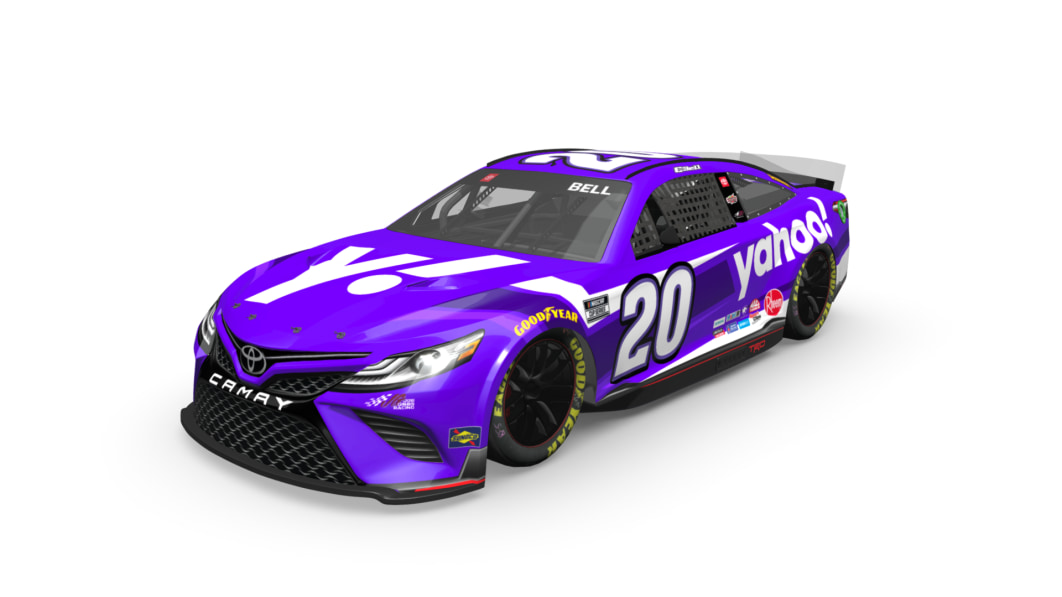 Christopher Bell wird lila mit Yahoo/TRD NASCAR-Kooperation