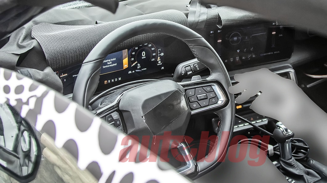 Ford Mustang next generation’s interior exposed in spy photos