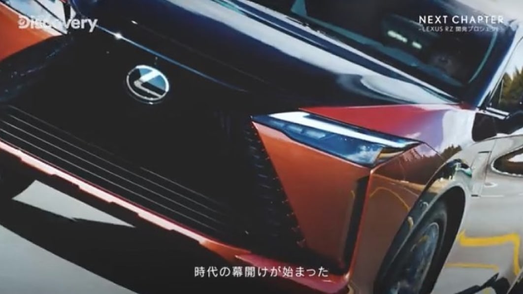 Production Lexus RZ 450e leaked ahead of official debut