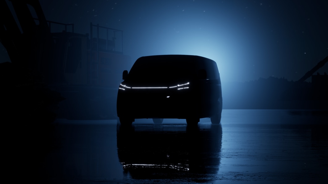Ford präsentiert elektrischen Nutzfahrzeug-Transporter vor der Premiere am 9. Mai