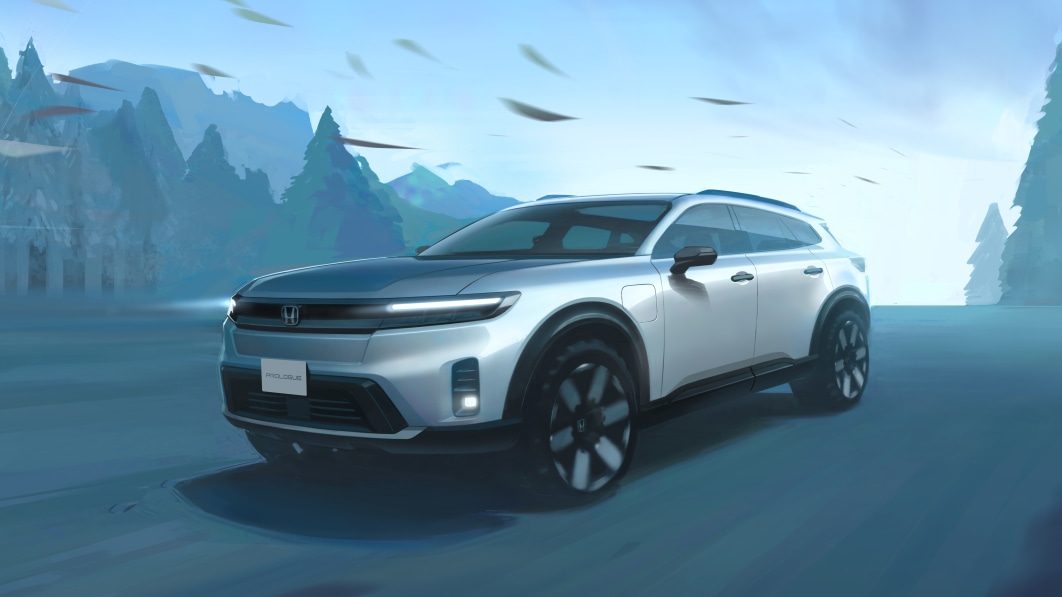 Honda Prologue electric SUV previewed with first official photo