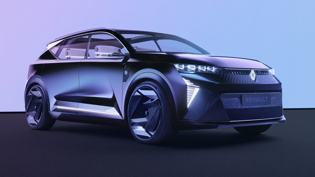 Renault Scénic Vision features unique hydrogen plug-in powertrain