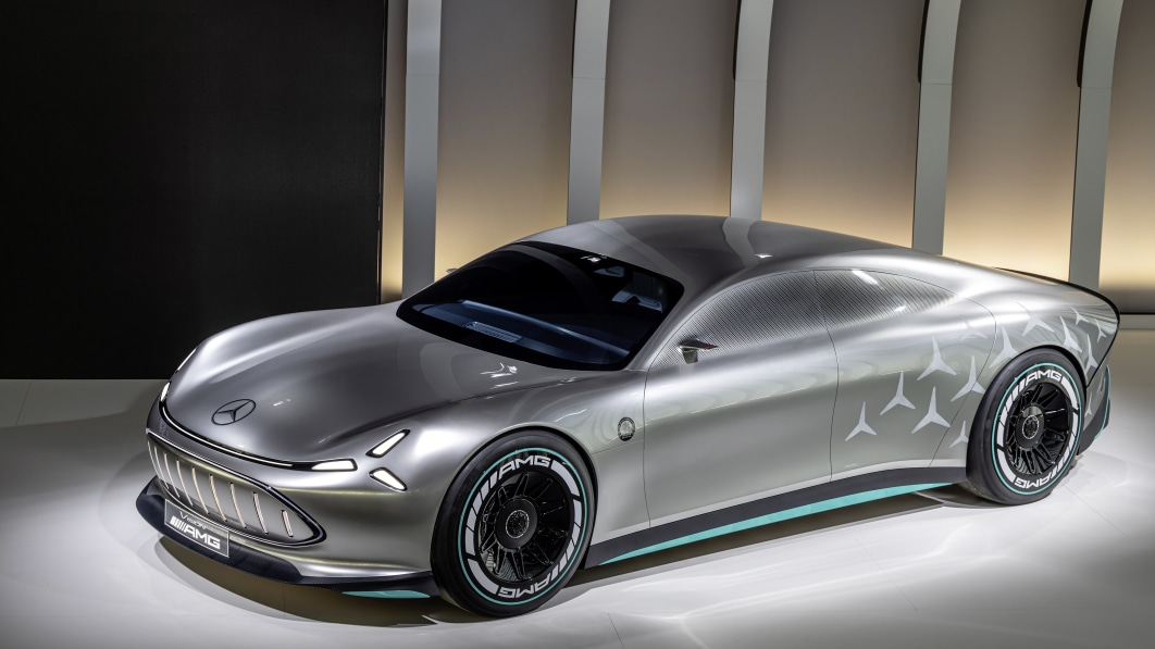 Mercedes Vision Konzept weist den Weg zu einem vollelektrischen AMG