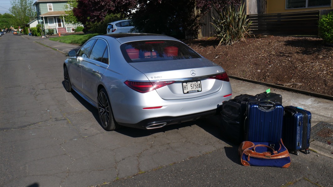Mercedes-Benz S-Class Luggage Test