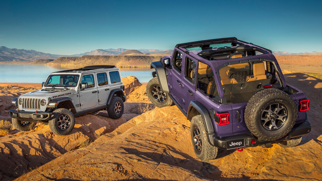2023 Jeep Wrangler paint colors include purple Reign and Earl grey -  Autoblog