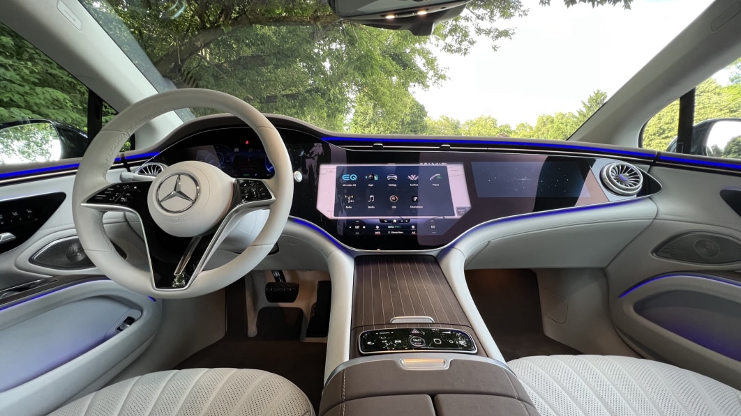 2022 Mercedes-Benz Eqs 450+ Interior Review: Luxury Worth Getting Used To -  Autoblog