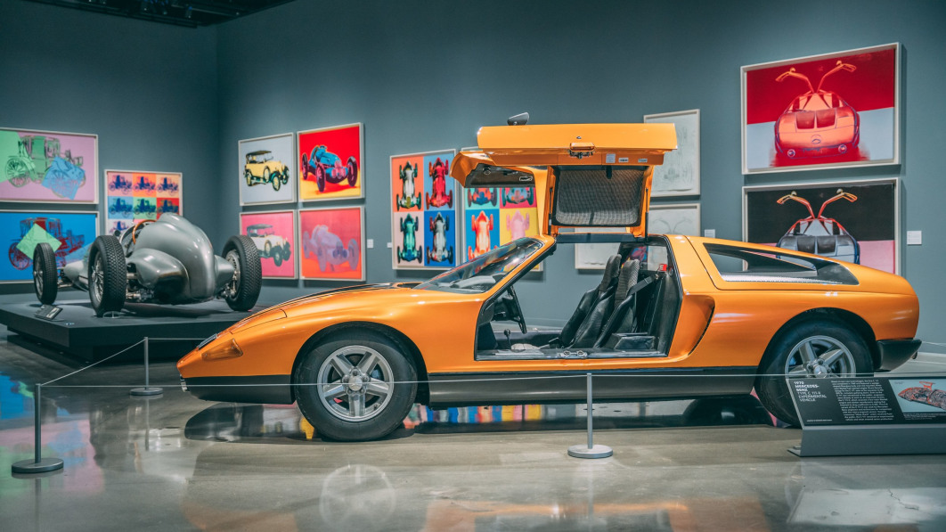 Andy Warhol’s Mercedes-Benz art is coming to the Petersen Museum