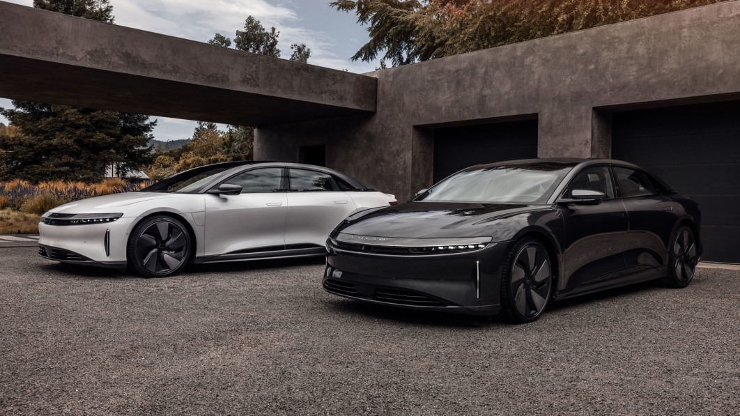 Lucid Air goes to the dark side with Stealth Look design package