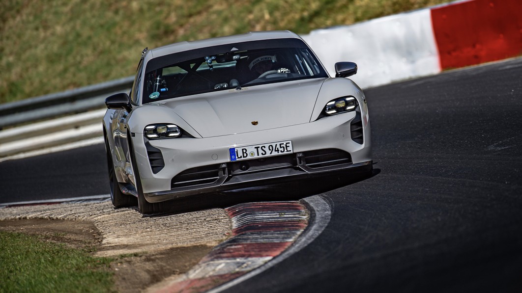 Porsche Taycan Turbo S takes the electric Nurburgring record