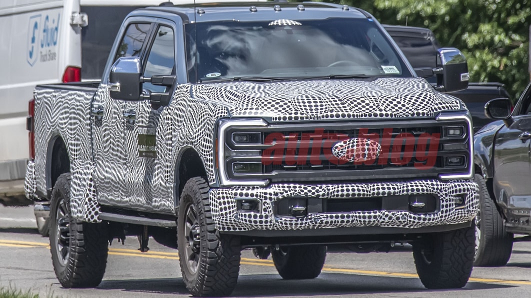 Updated Ford Super Duty Tremor prototype caught testing in new spy