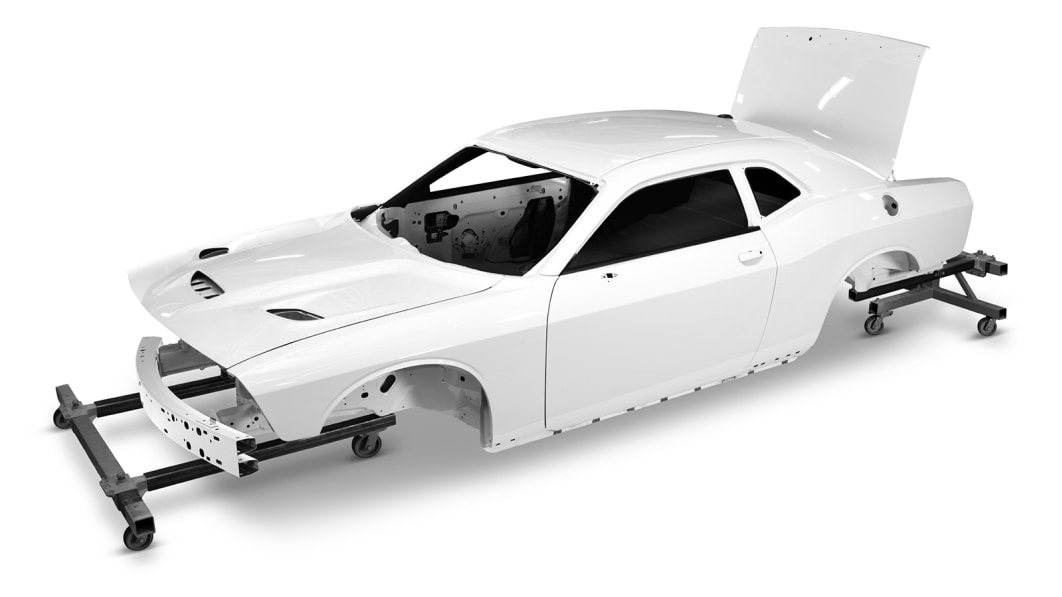 Dodge announces rolling Challenger Drag Pak chassis and more