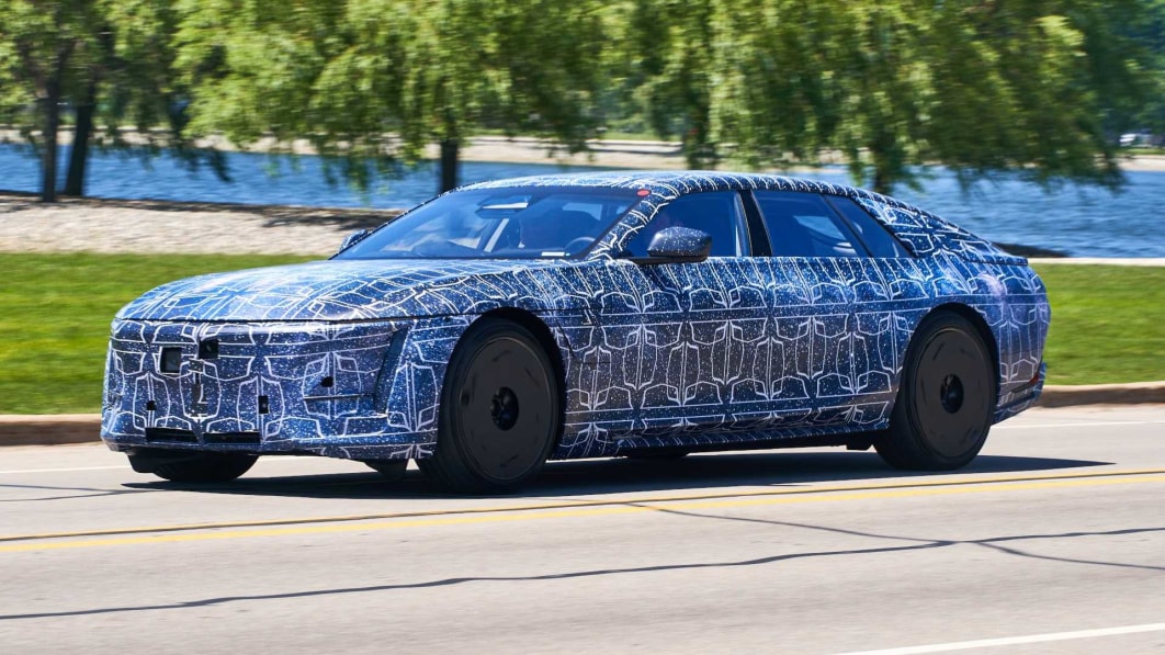 Cadillac Celestiq prototype hits the road for the first time