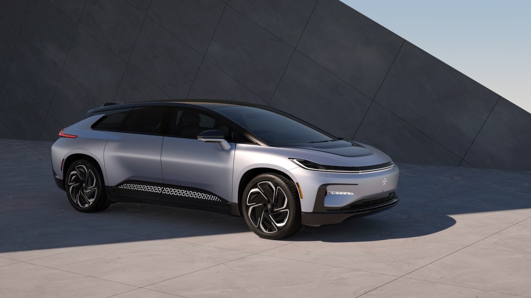 Faraday Future FF 91 rated at 381 miles on a charge by the EPA