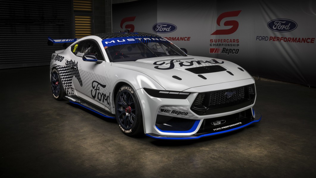 2024 Ford Mustang dons a racing suit for Australia's Supercars series -  Autoblog