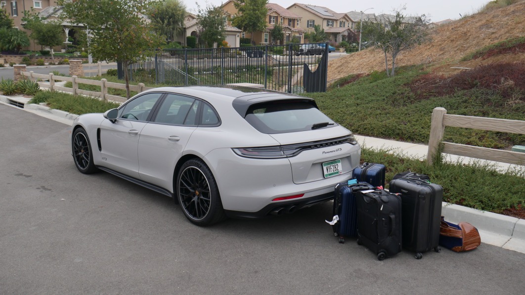 Porsche Panamera Sport Turismo Luggage Test: How much cargo space? -  Autoblog