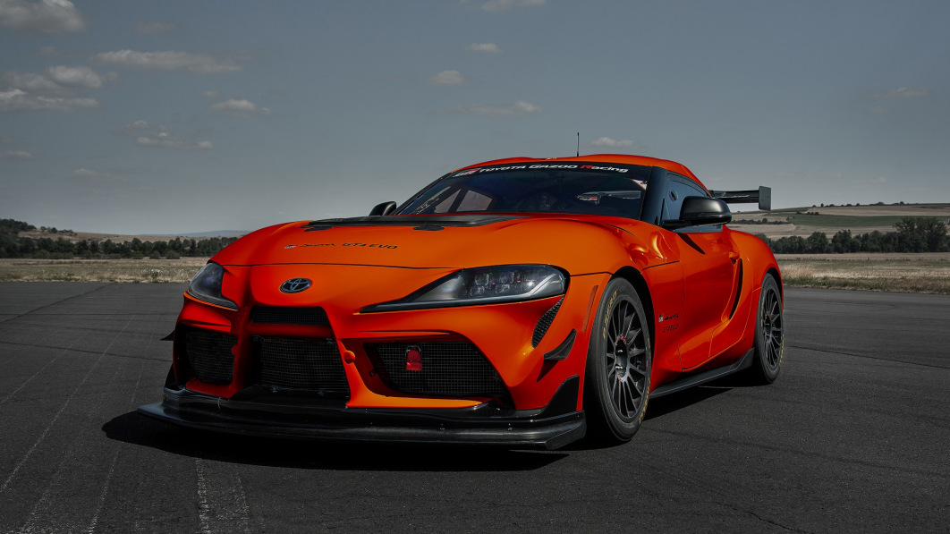 Toyota GR Supra GT4 Evo race car unveiled, bristling with updates