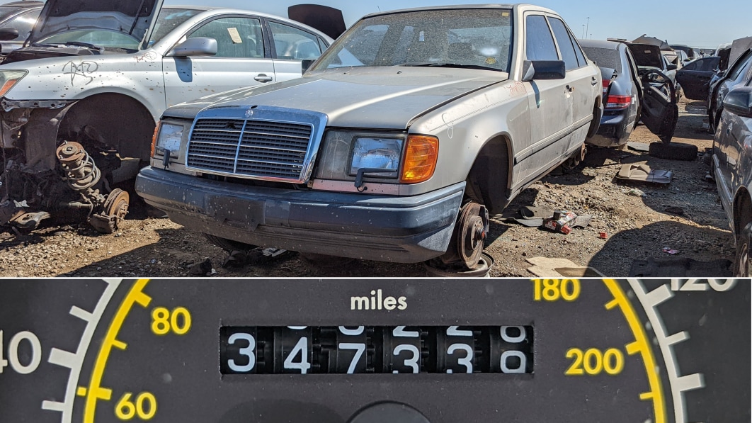 Junkyard Gem: 1989 Mercedes-Benz 300E with 347,339 miles