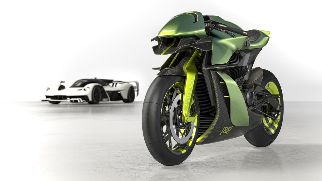 Valkyrie-inspired Aston Martin AMB 001 Pro is a 225-horsepower superbike