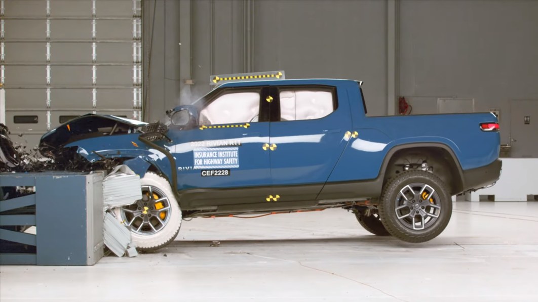 Rivian aces IIHS crash tests, gets Top Safety Pick+ rating