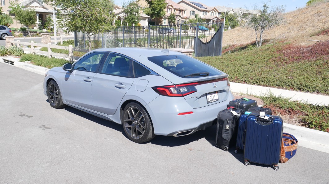 Honda Civic Hatchback Luggage Test: How it compares with sedan and Integra