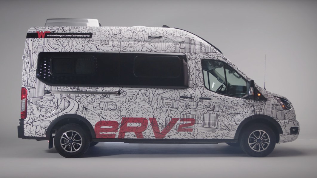 Winnebago shows Ford Transit-based electric eRV2 prototype – Autoblog