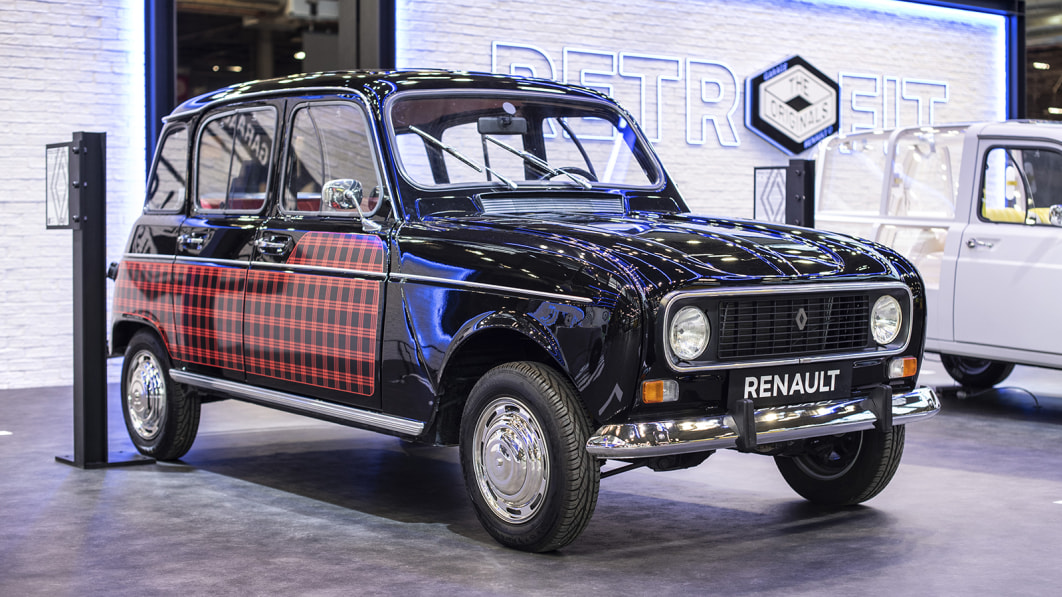 Renault partners with R-Fit to show off EV-converted classics