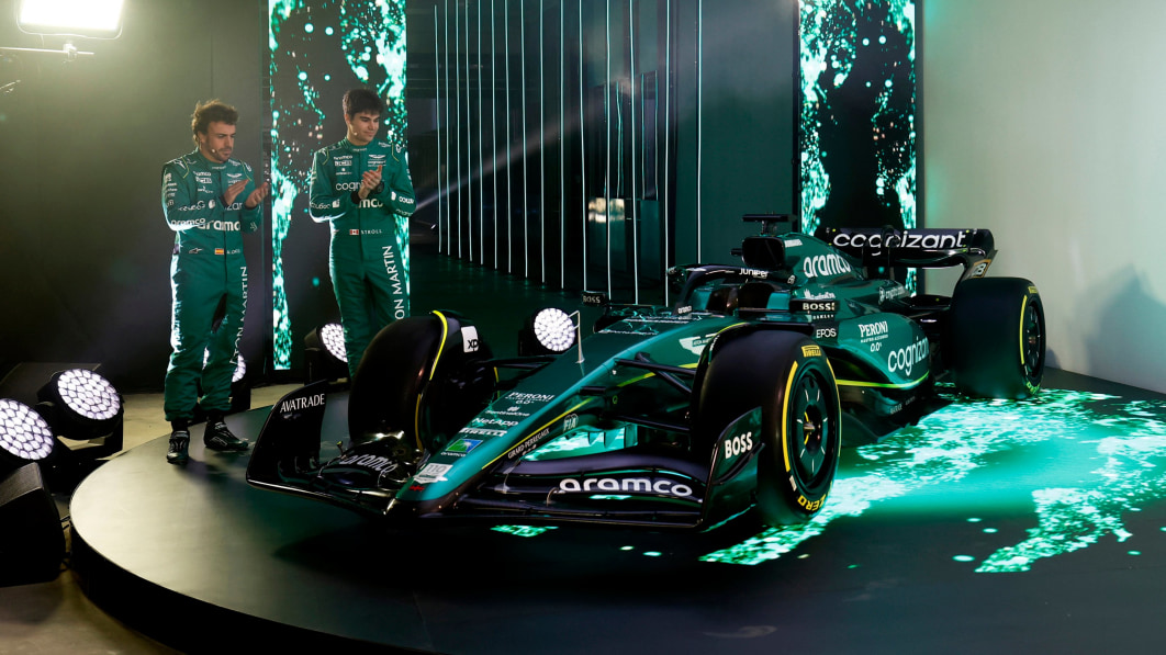 Aston Martin reveals AMR23 Formula 1 car for 2023 season – Autoblog