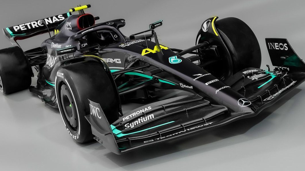 Back in black: Mercedes launches new F1 car to move past difficult 2022 season – Autoblog