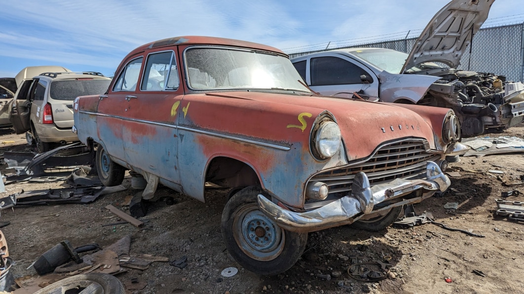 Junkyard Gem: 1956 Ford Zephyr Saloon - Autoblog