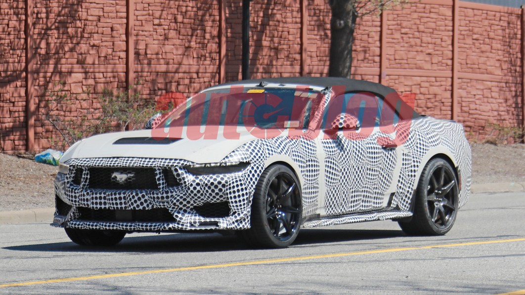 Mula de alto rendimiento Ford Mustang espiado como un posible Shelby de próxima generación