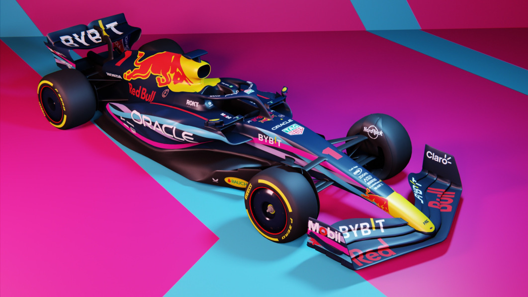 F1 Red Bull reveals fanmade livery for Miami Grand Prix Verve times