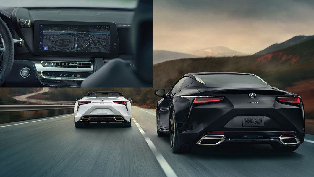2024 Lexus LC 500 solves its biggest problem with new touchscreen infotainment
